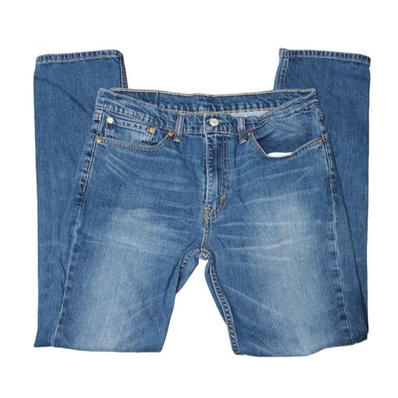 Levis 511 Jeans Mens Size 36 x 32 Tagged, 34 x 31.5 Actual Blue Denim - Picture 2 of 10